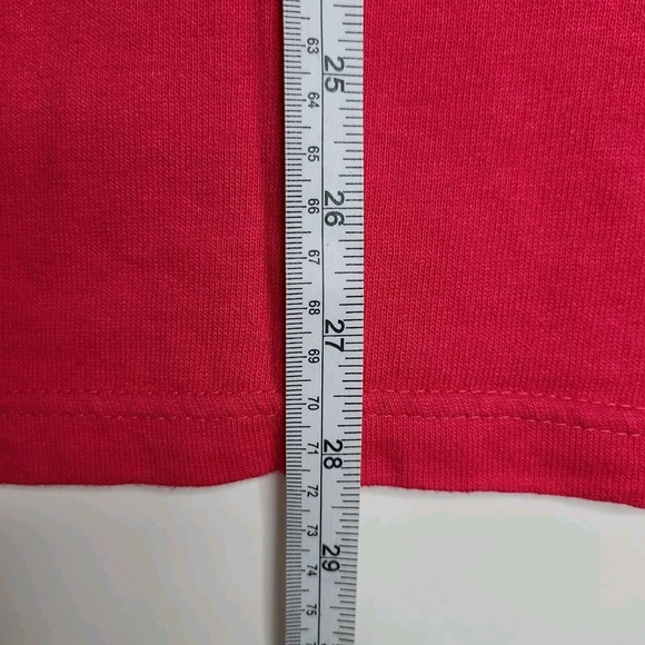 Vintage Champion T Shirt Pink Blank Size Medium Made in‎ USA Single Stitch - Picture 5 of 5